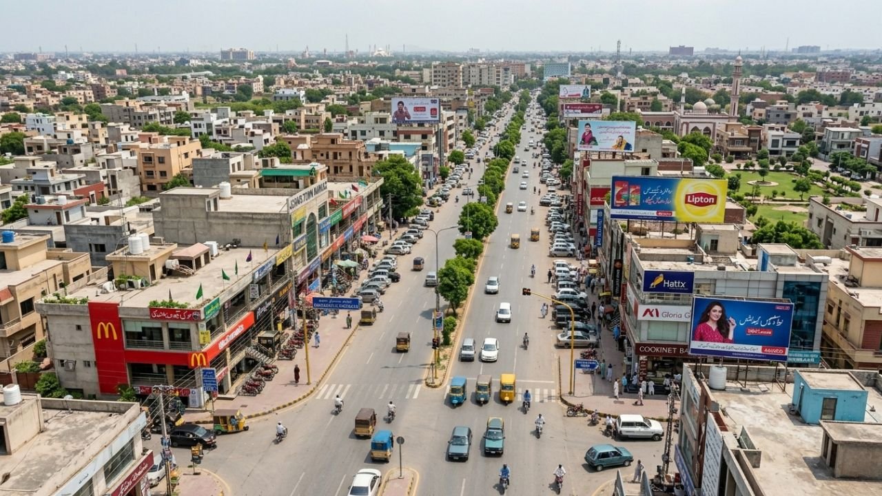 Discover top commercial zones in Johar Town Lahore offering high returns, prime locations, and investment opportunities for 2026.