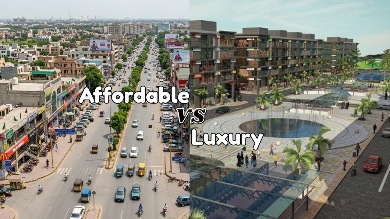 Affordable vs Luxury Housing in Lahore
