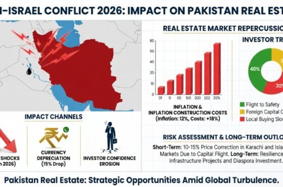 Iran–Israel Conflict 2026: Evaluating the Pakistan Real Estate Outlook