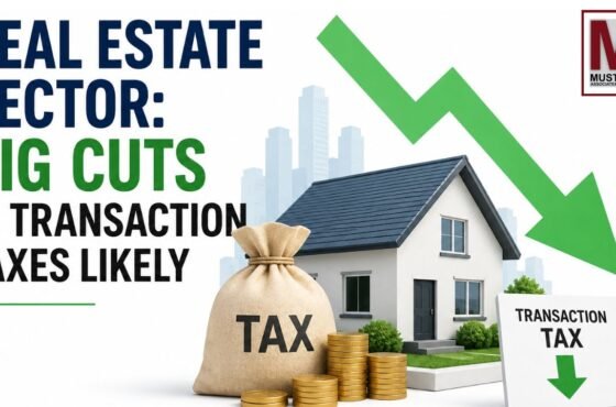 Real Estate Sector: Big Cuts in Transaction Taxes Likely to Boost Market Activity